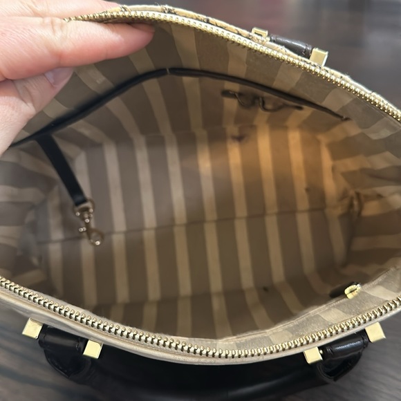 Brahmin duxbury crème solymar satchel - Picture 8 of 14